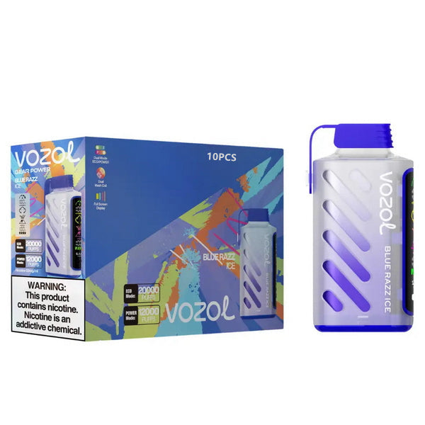 Packung mit 10 Vozol Gear Power 20000 Vape-Kits 
