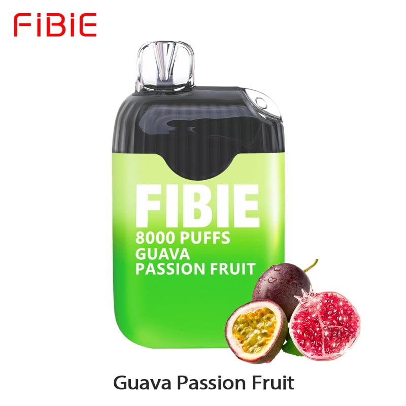 Guave-Passionsfrucht-FIBIE 8000 Züge Einweg-E-Zigarette (8000 Züge) 