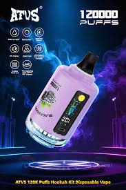 ATVS 120K Puffs Shisha Hookah Wholesale Disposable Vape 120000 Hookah Kit Best Vaporizer