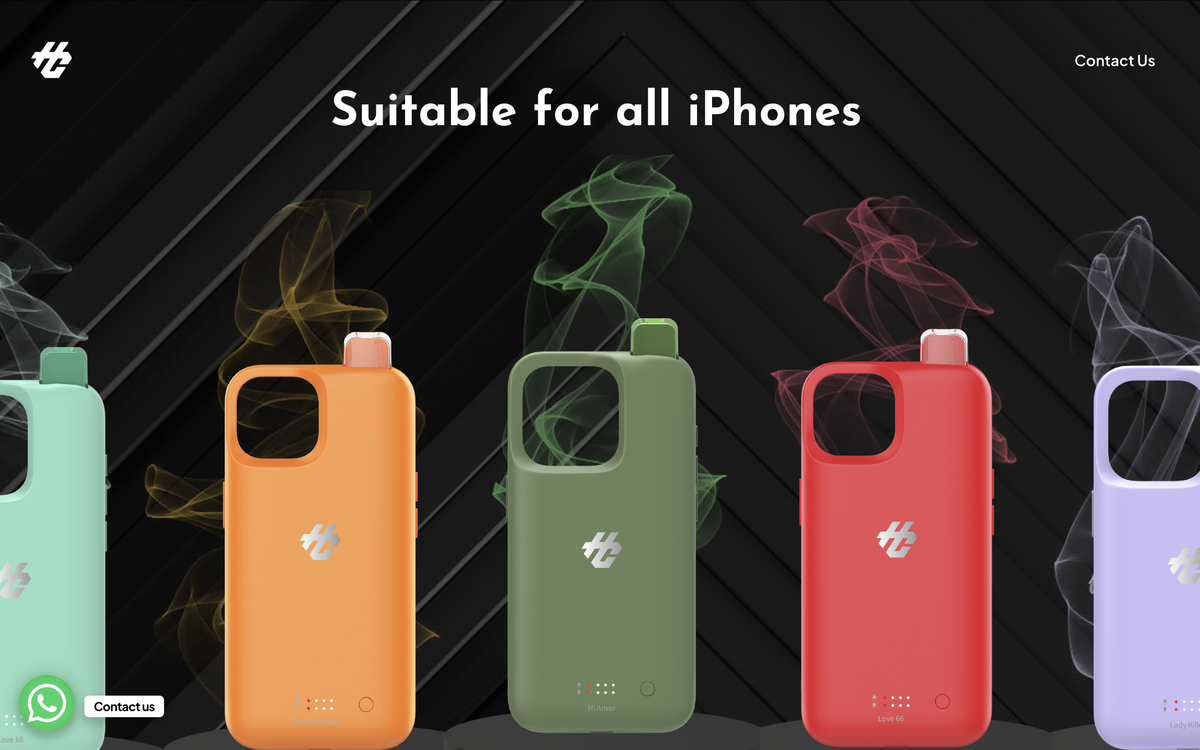 Humo iPhone 15 Hülle, 30000 Züge, Einweg-Vape (Großhandel) 