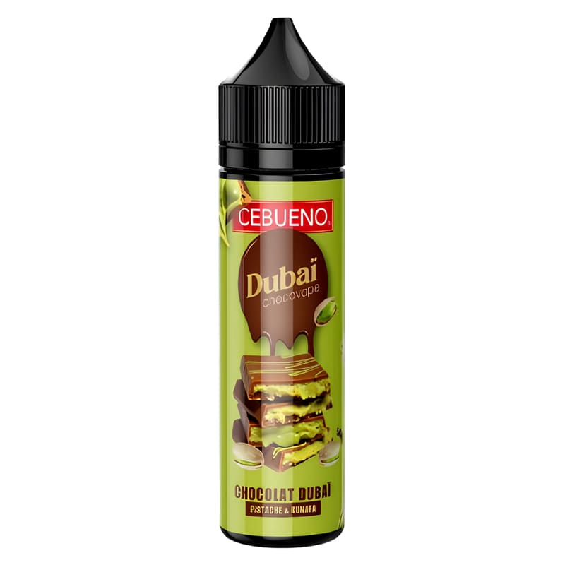 CEBUENO Dubaï Chocovape – E-Liquid 50 ml/100 ml
