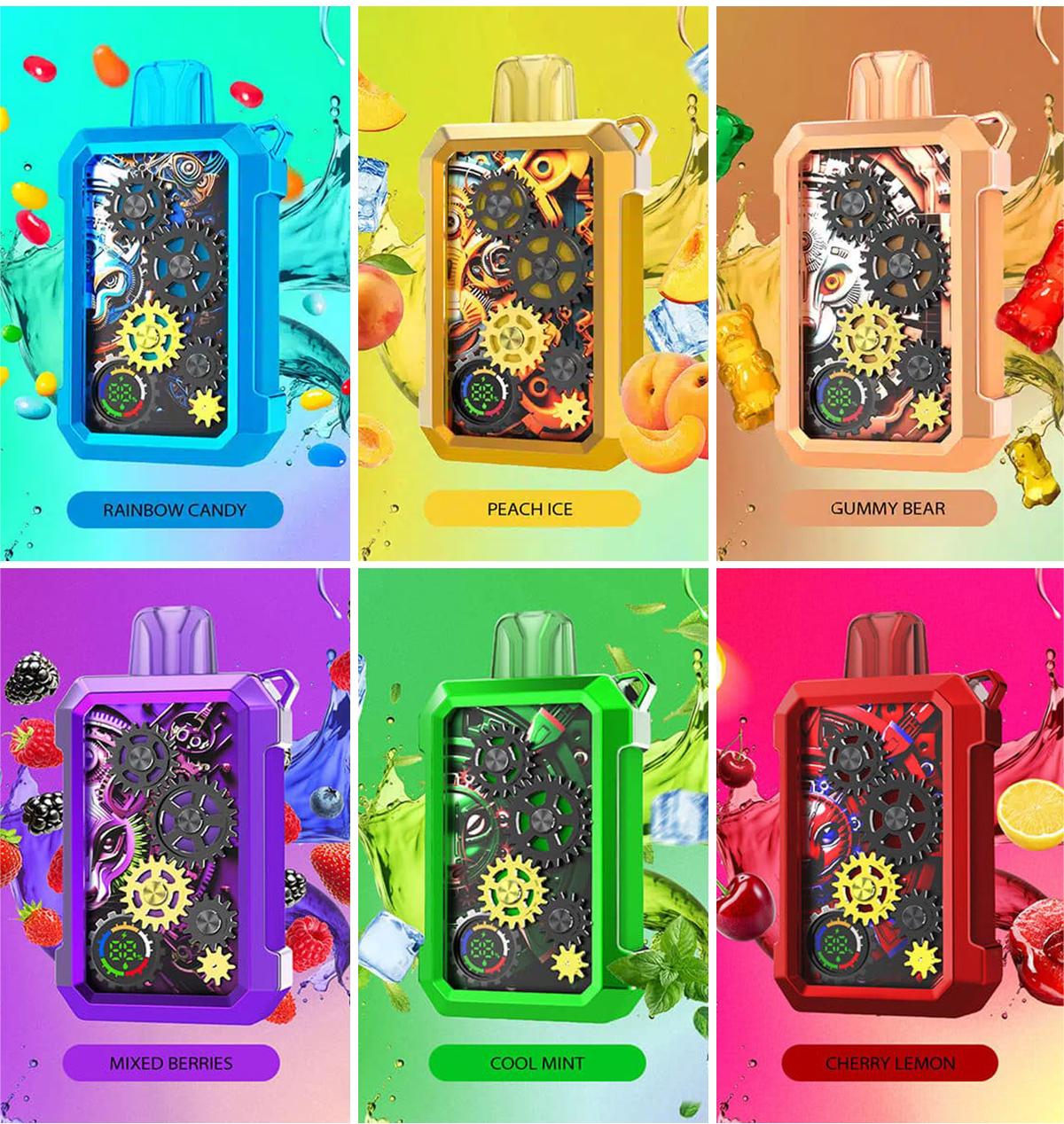 BANG Tick Tock 20000 Puffs Disposable Vape Wholesale-650mAh battery. 16ml E-liquid. Multiple Nicotine 12 Flavors