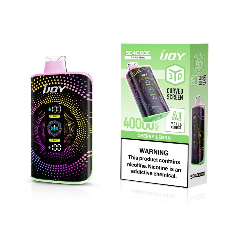 iJOY Bar SD40000 AI Sprachsteuerung Einweg-E-Zigarette 20ml 5%