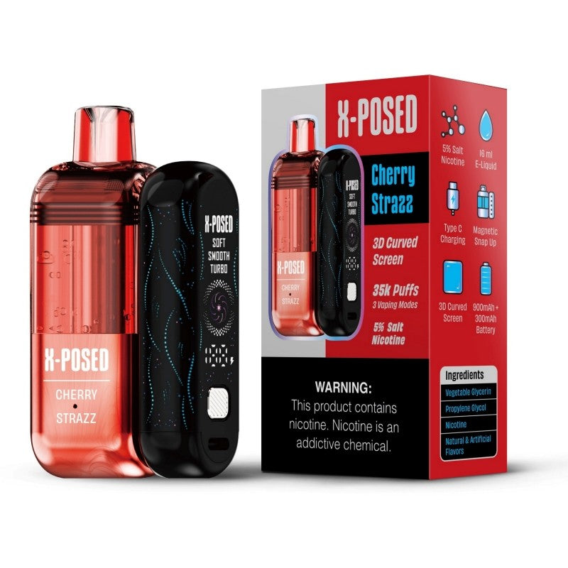 X-Posed 35K Disposable Vape 18ml 5%