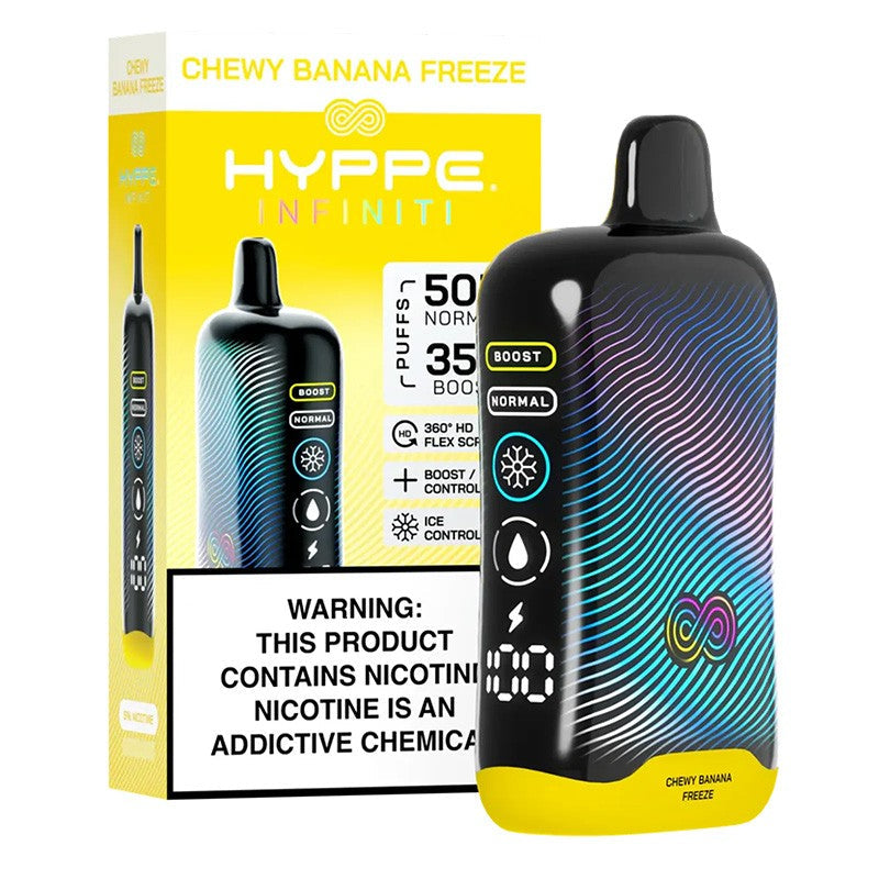 Hyppe Infiniti 50K Puffs Einweg-E-Zigarette