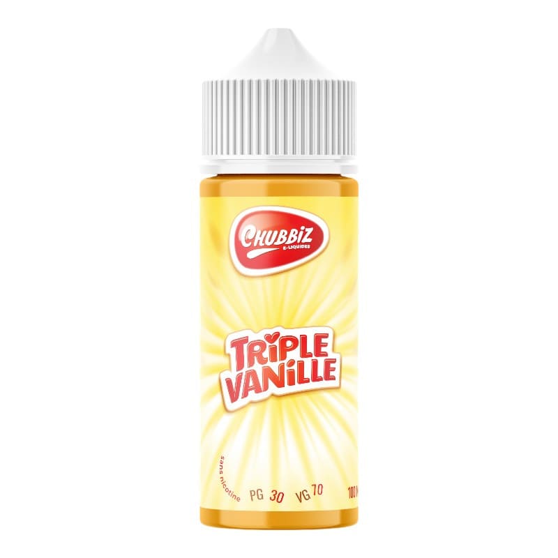 CHUBBIZ Triple Vanille - E-Liquid 100ml
