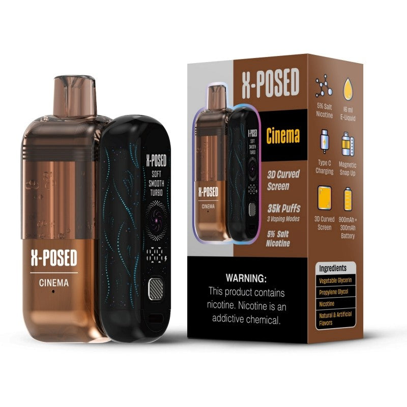 X-Posed 35K Einweg-E-Zigarette 18ml 5%