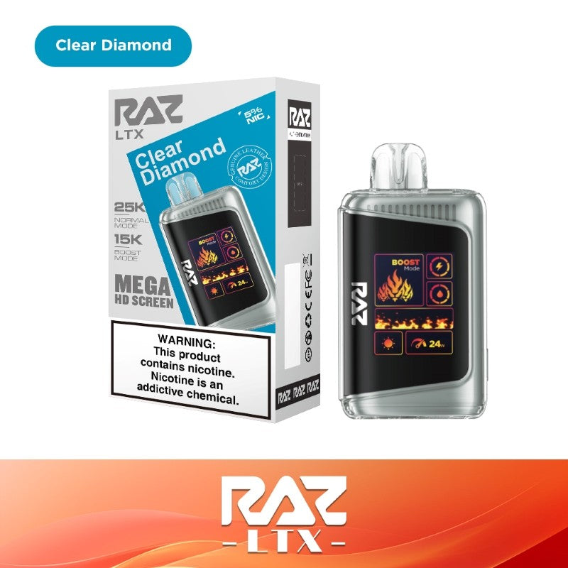 RAZ LTX 25K Disposable Vape 16ml 5%