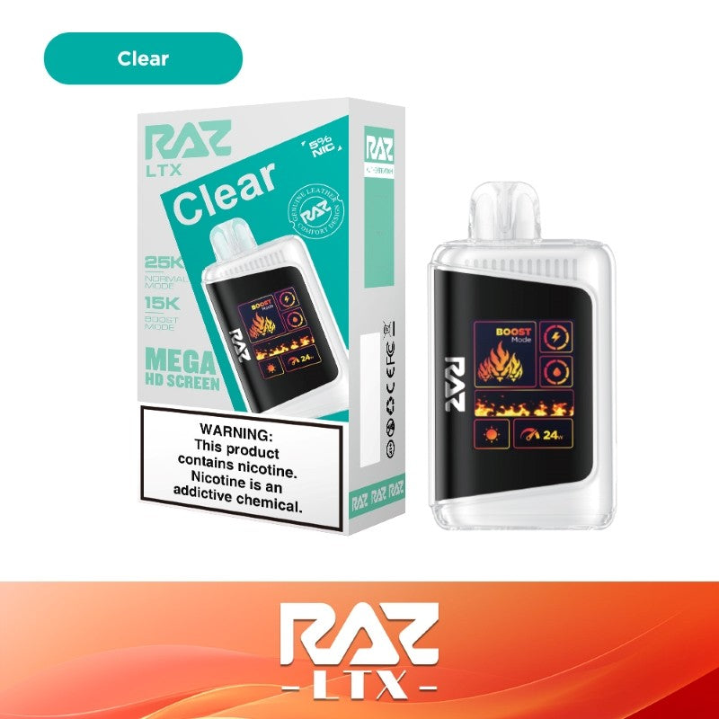 RAZ LTX 25K Disposable Vape 16ml 5%