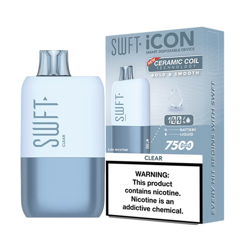 SWFT Icon Einweg-Vape-Kit 7500 Züge (5%, 17ml)