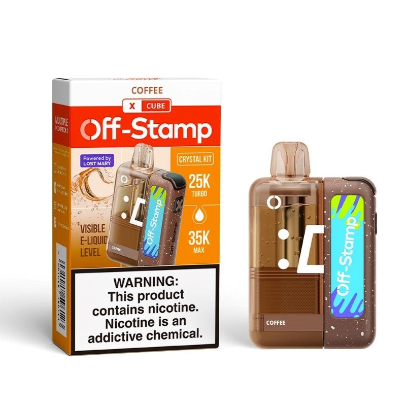 Off-Stamp X Cube Crystal Cube 35K Einweg-Vape 17ml 5%