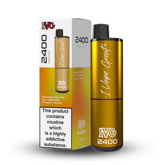 Cola Lime IVG 2400 Disposable Kit