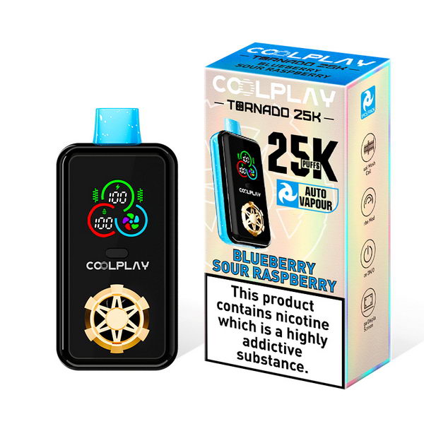 Coolplay Tornado 25000 E-Zigarette (wiederaufladbar)