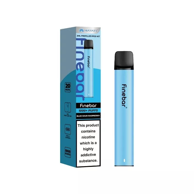 Hayati Finebar 1000 Puff Prefilled & Reusable Pod Kit