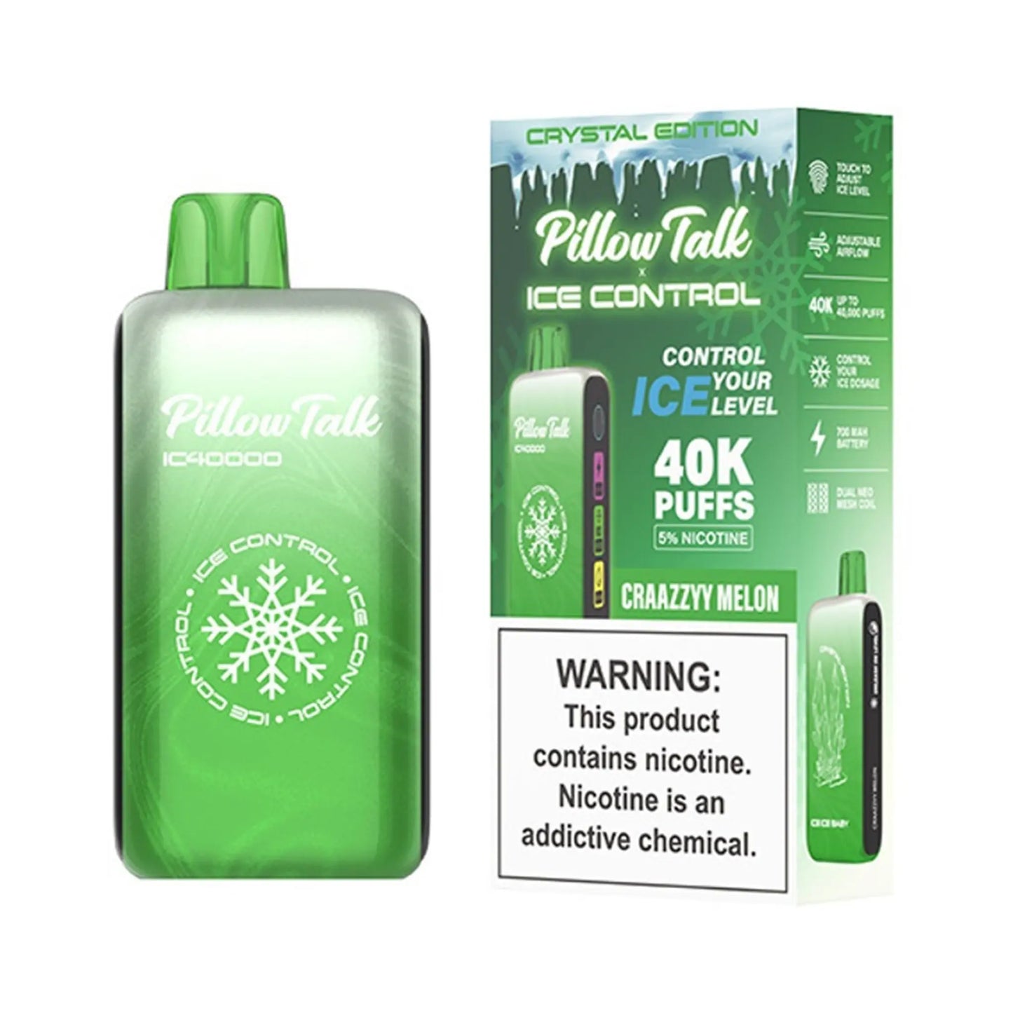 Pillow Talk Ice Control IC40000 Disposable Vape