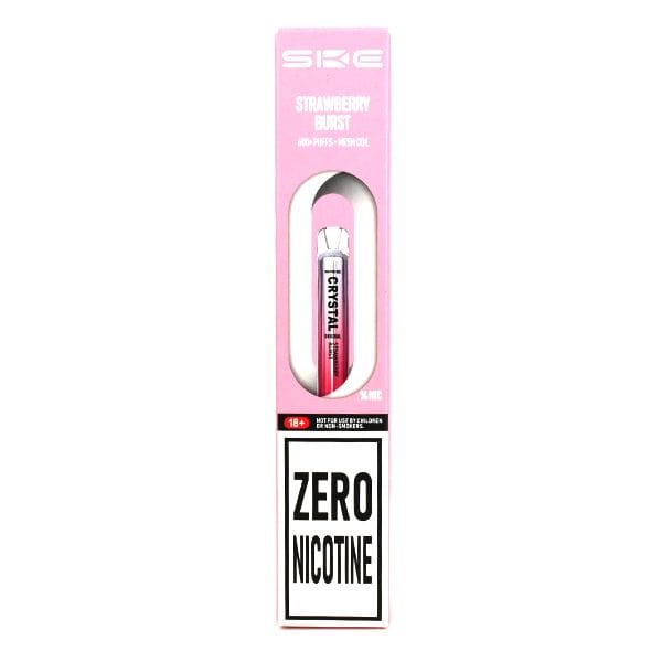 SKE Crystal Bar 600 Züge Einweg-E-Zigarette 0mg,2ml 500mAh ,17 Geschmacksrichtungen. 