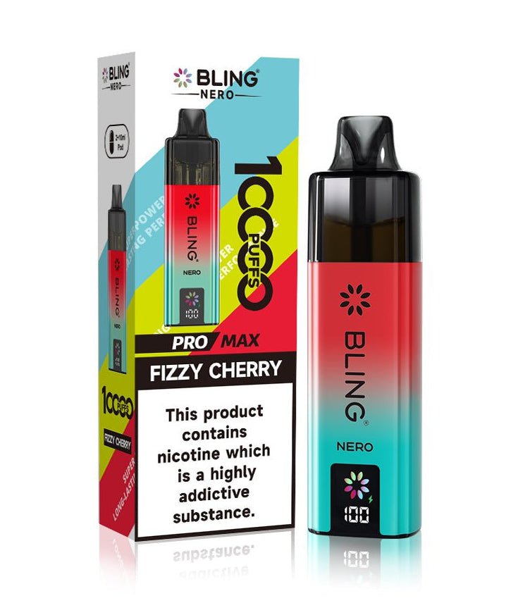 Crystal Bling Nero 10k Prefilled Pod Vape Kit - Box of 5