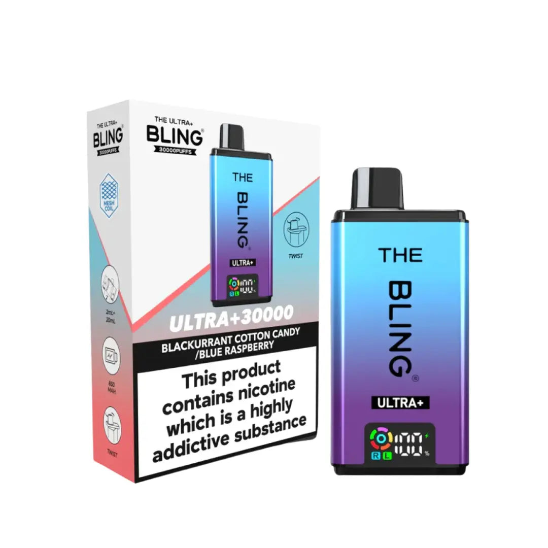 Crystal Bling Ultra Plus 30K Prefilled & Reusable Pod Kit