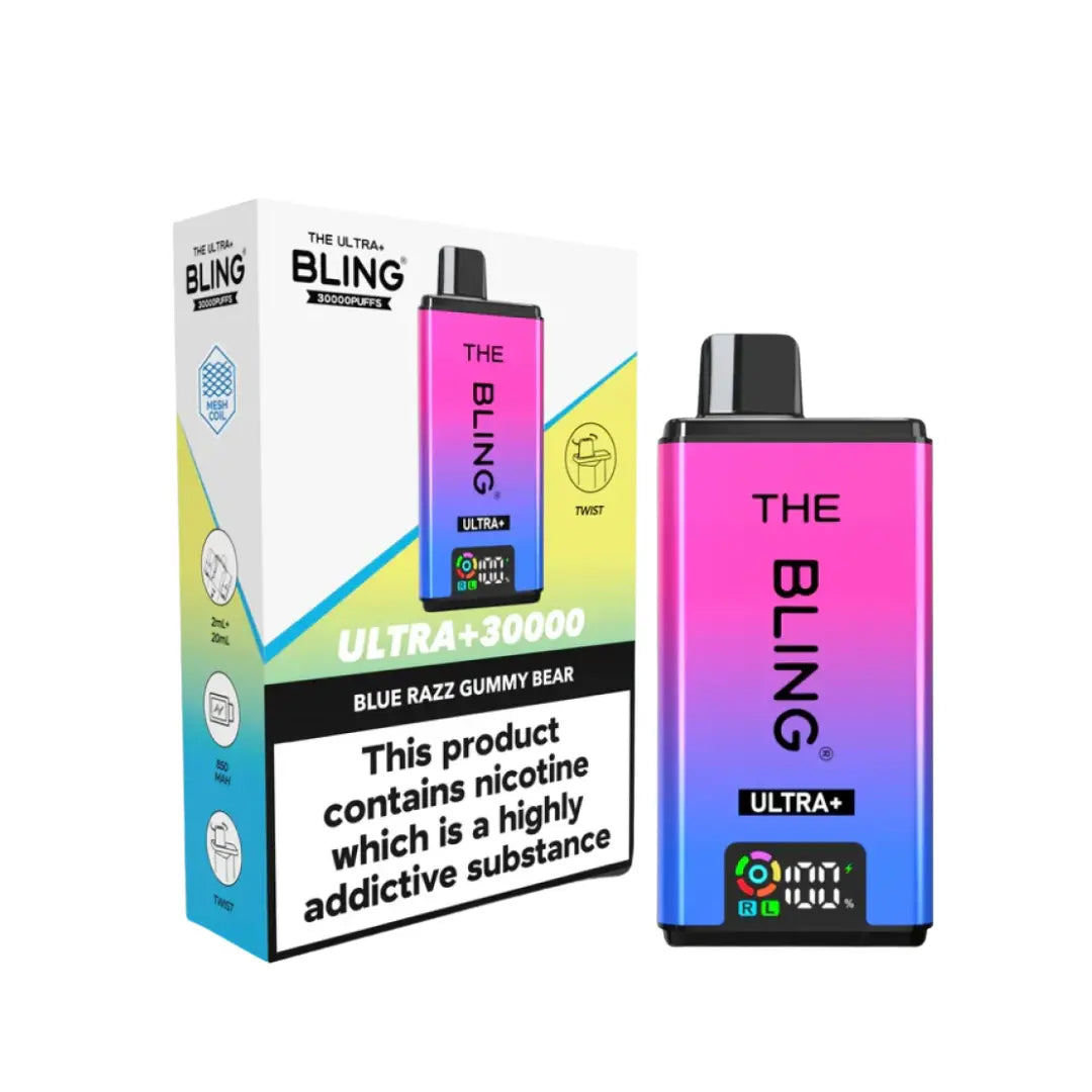 Crystal Bling Ultra Plus 30K Prefilled & Reusable Pod Kit