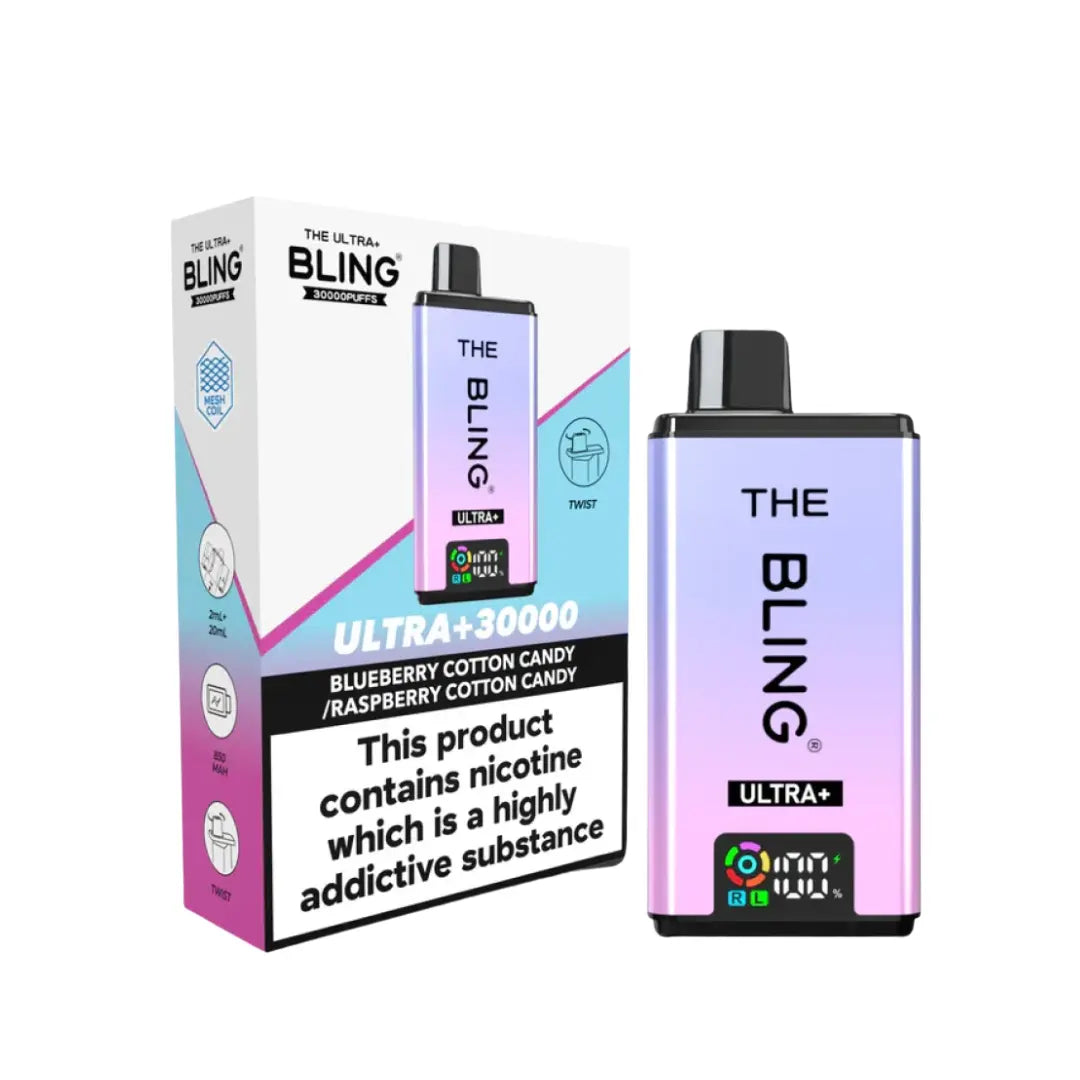 Crystal Bling Ultra Plus 30K Prefilled & Reusable Pod Kit