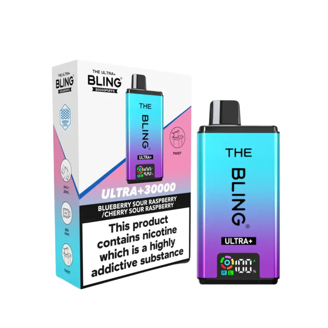 Crystal Bling Ultra Plus 30K Prefilled & Reusable Pod Kit
