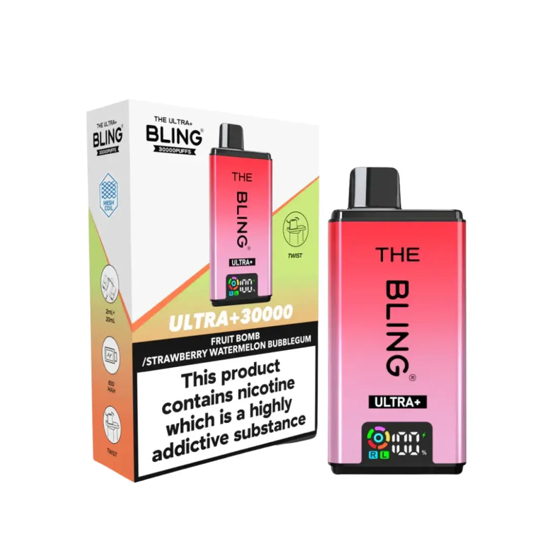 Crystal Bling Ultra Plus 30K Prefilled & Reusable Pod Kit