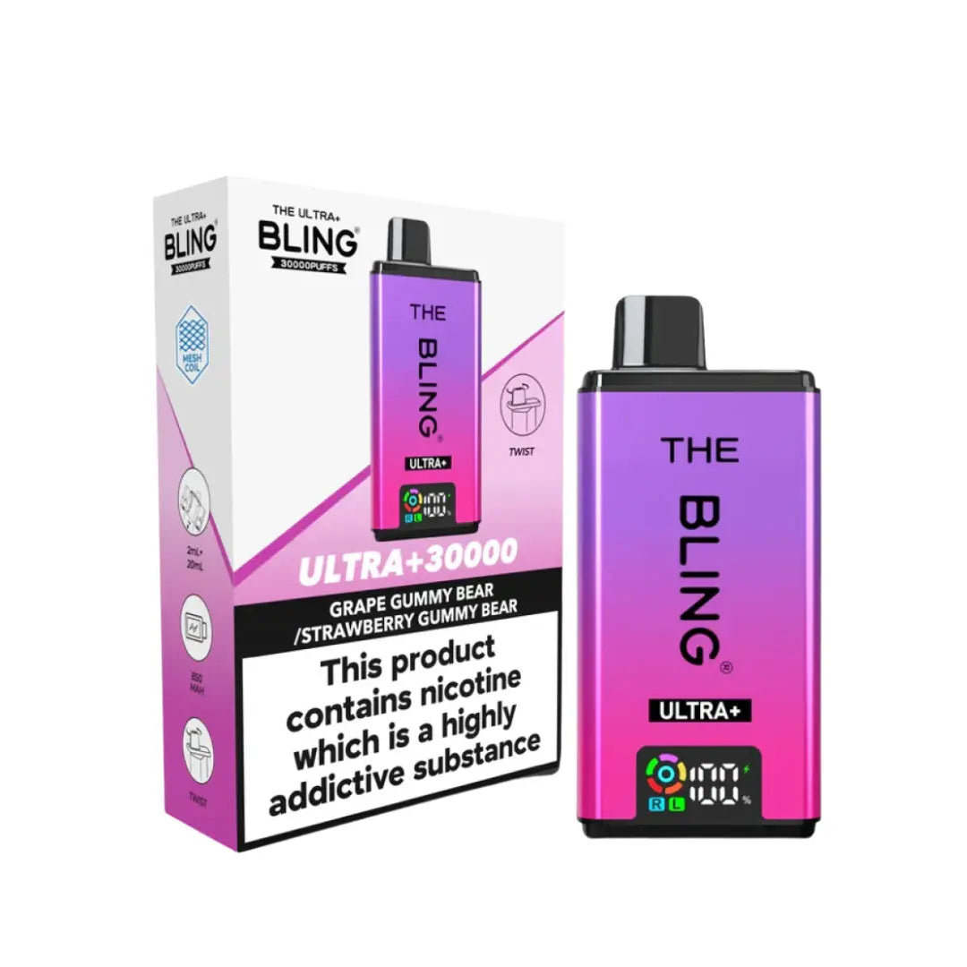 Crystal Bling Ultra Plus 30K Prefilled & Reusable Pod Kit