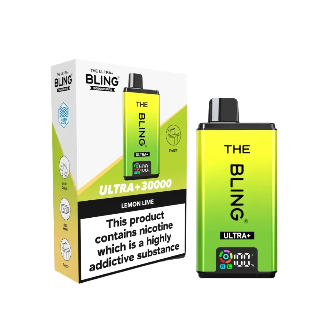 Crystal Bling Ultra Plus 30K Prefilled & Reusable Pod Kit