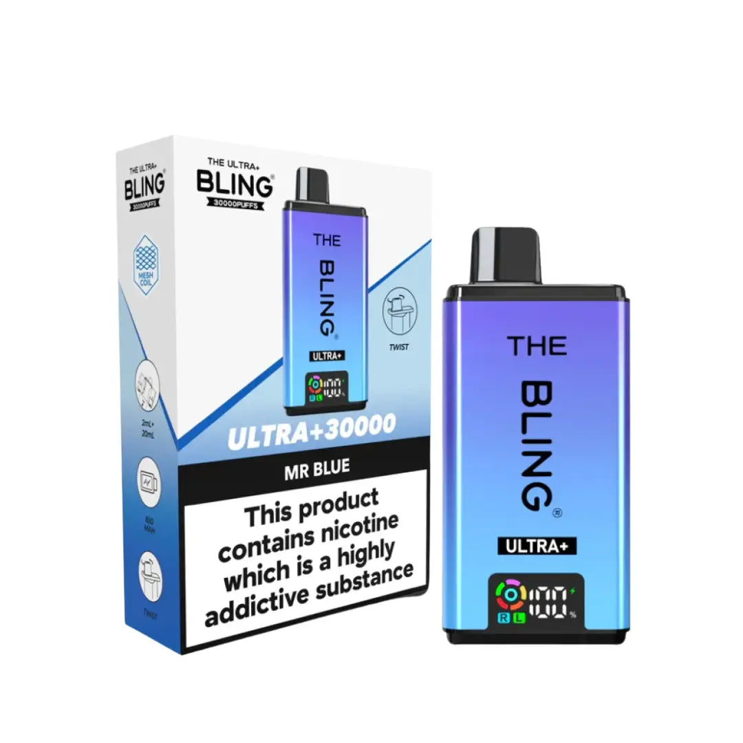 Crystal Bling Ultra Plus 30K Prefilled & Reusable Pod Kit