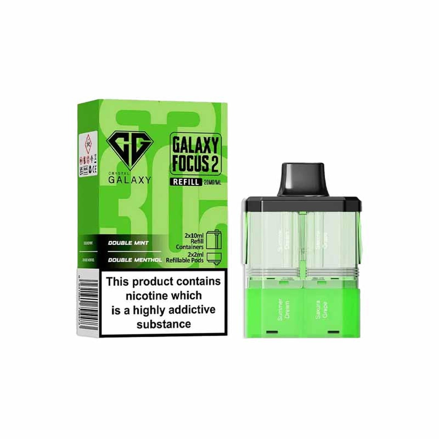 Crystal Galaxy Focus 2 30K Prefilled Replacement Pod