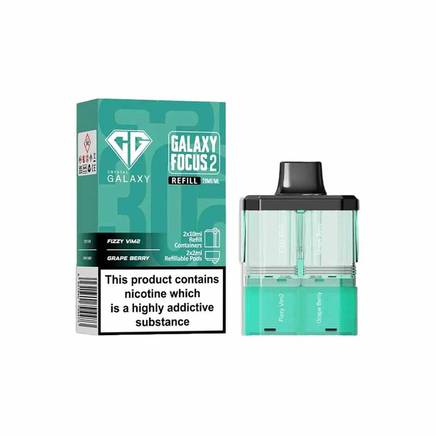 Crystal Galaxy Focus 2 30K Prefilled Replacement Pod
