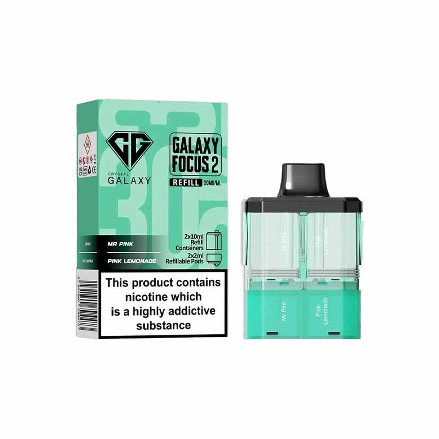 Crystal Galaxy Focus 2 30K Prefilled Replacement Pod