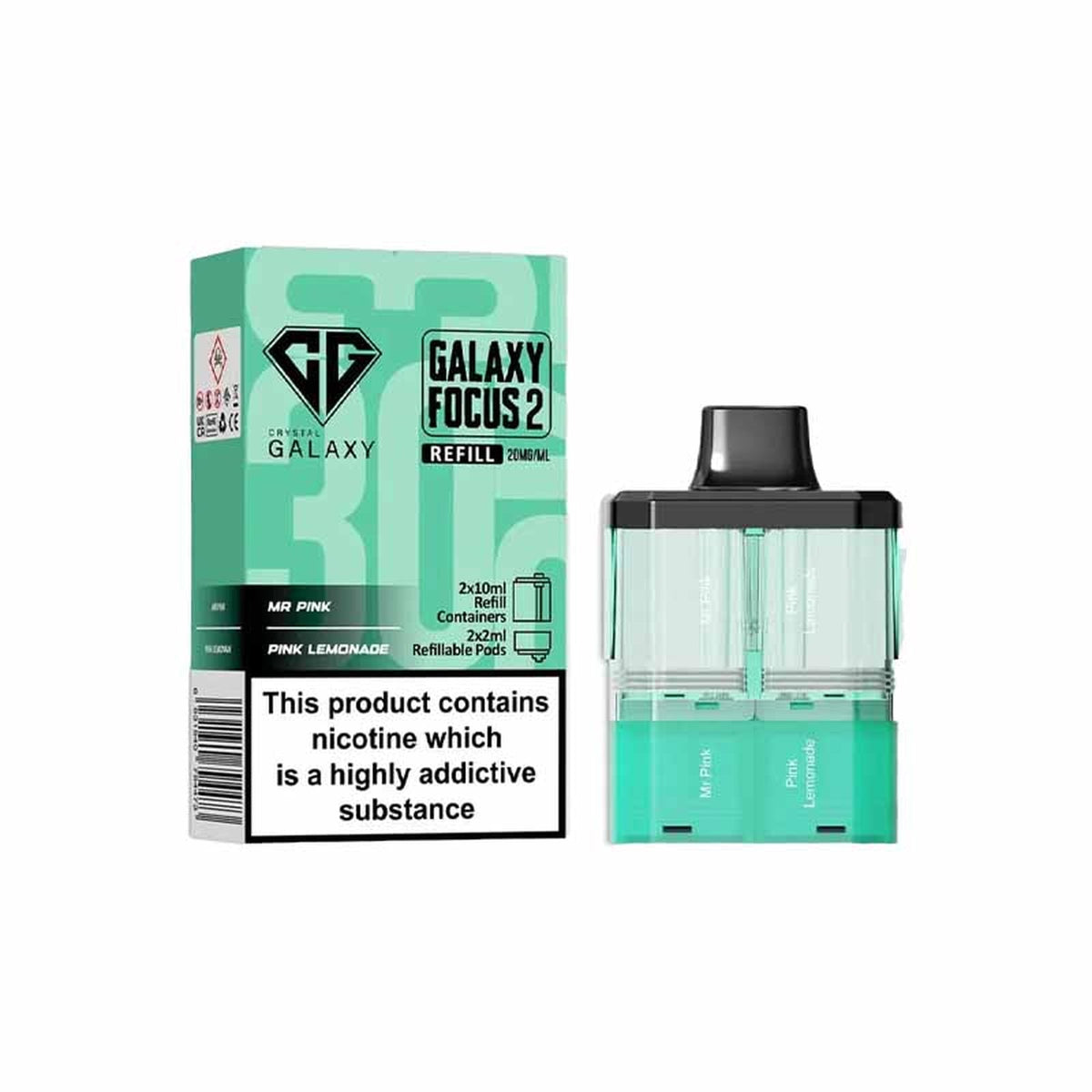 Crystal Galaxy Focus 2 30K Prefilled Replacement Pod