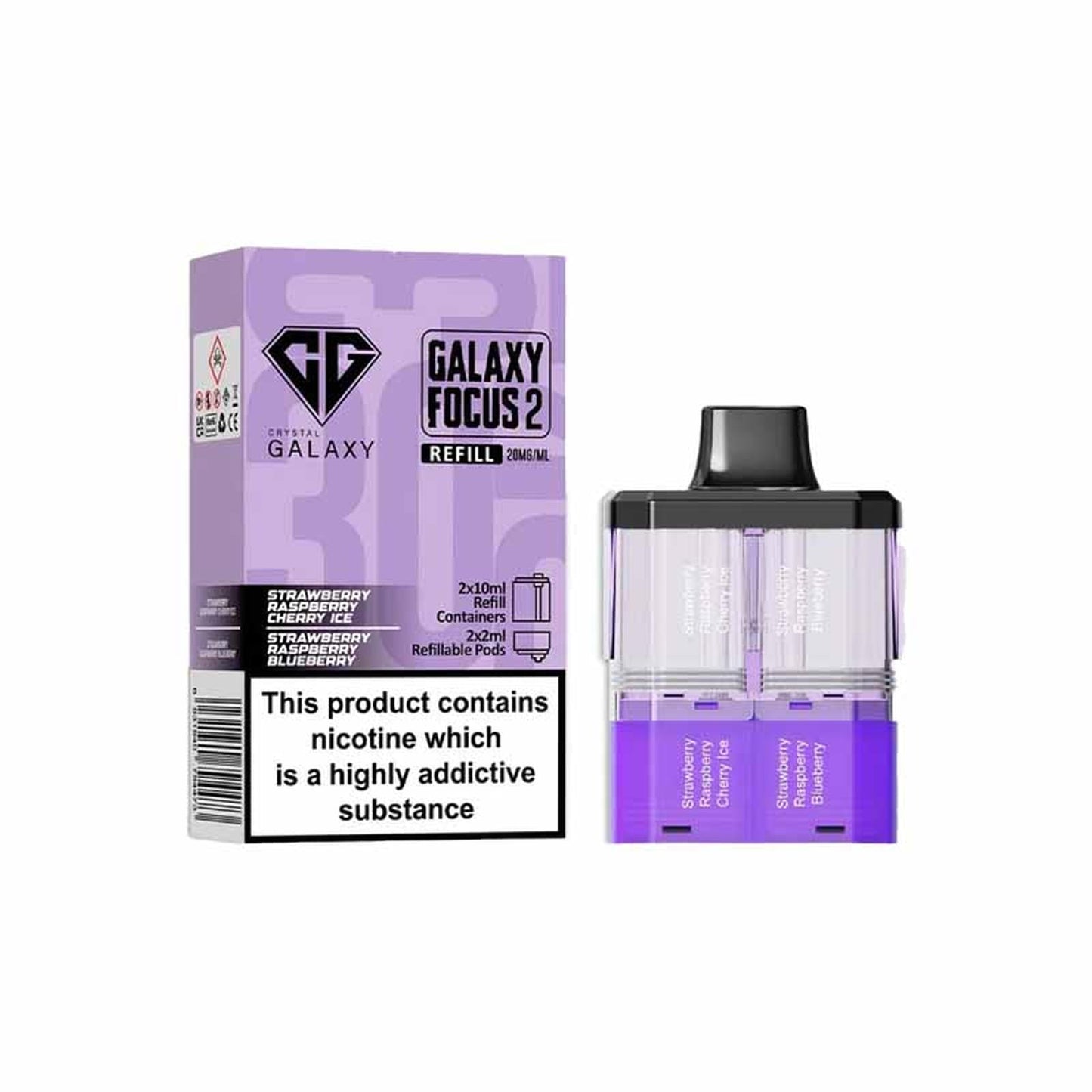 Crystal Galaxy Focus 2 30K Prefilled Replacement Pod
