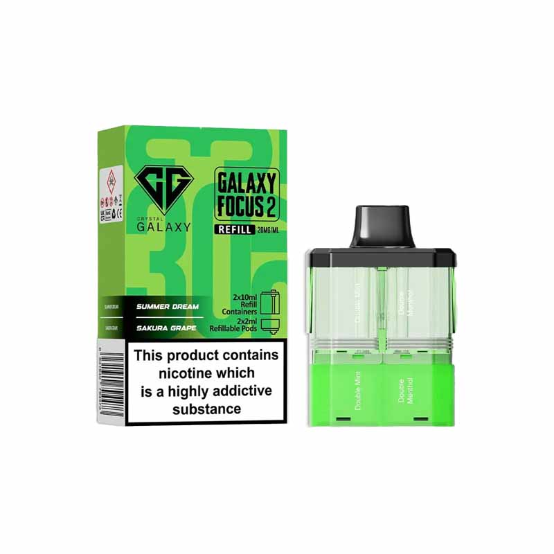 Crystal Galaxy Focus 2 30K Prefilled Replacement Pod
