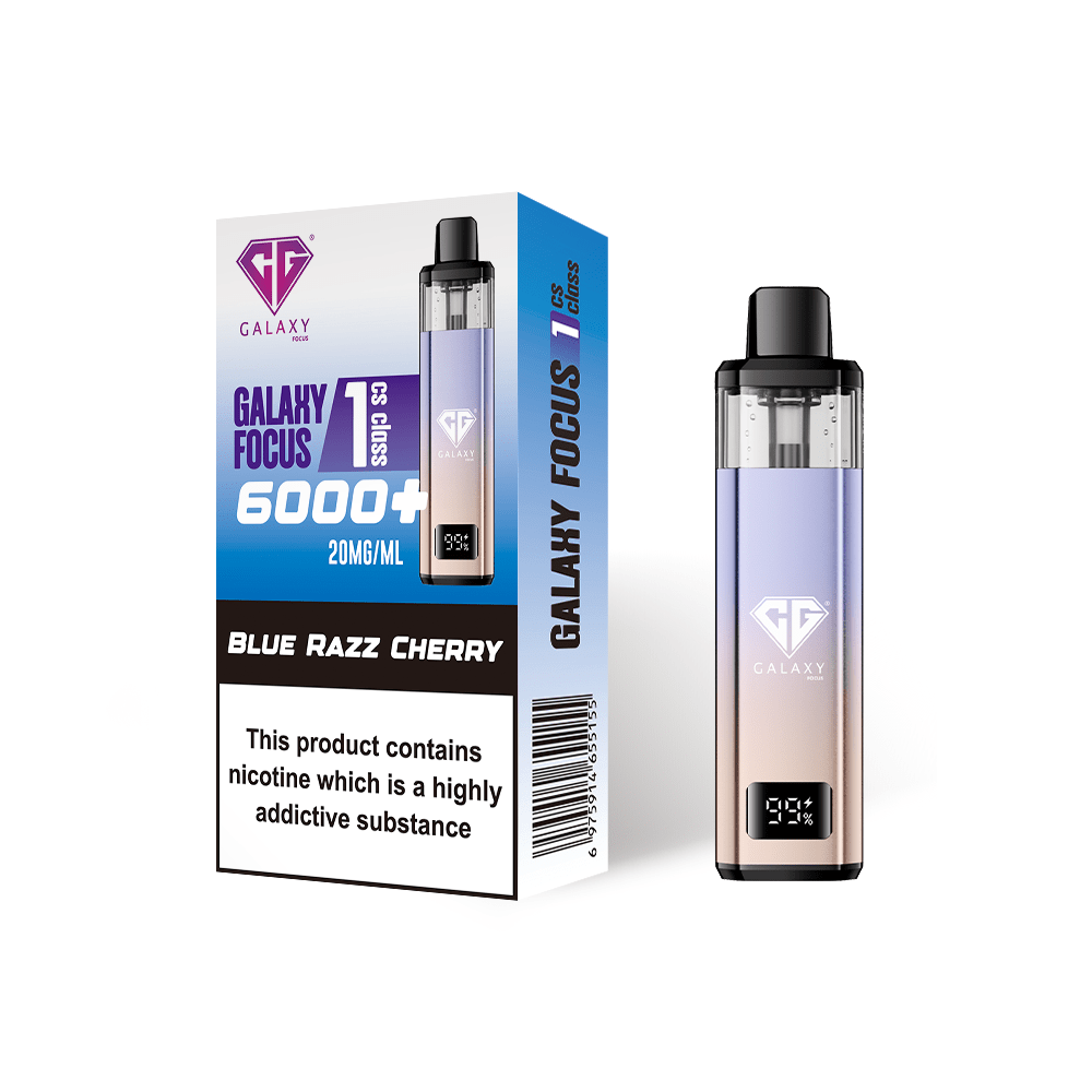 Crystal Galaxy Focus 6000 Prefilled Pod Vape Kit - Box of 5
