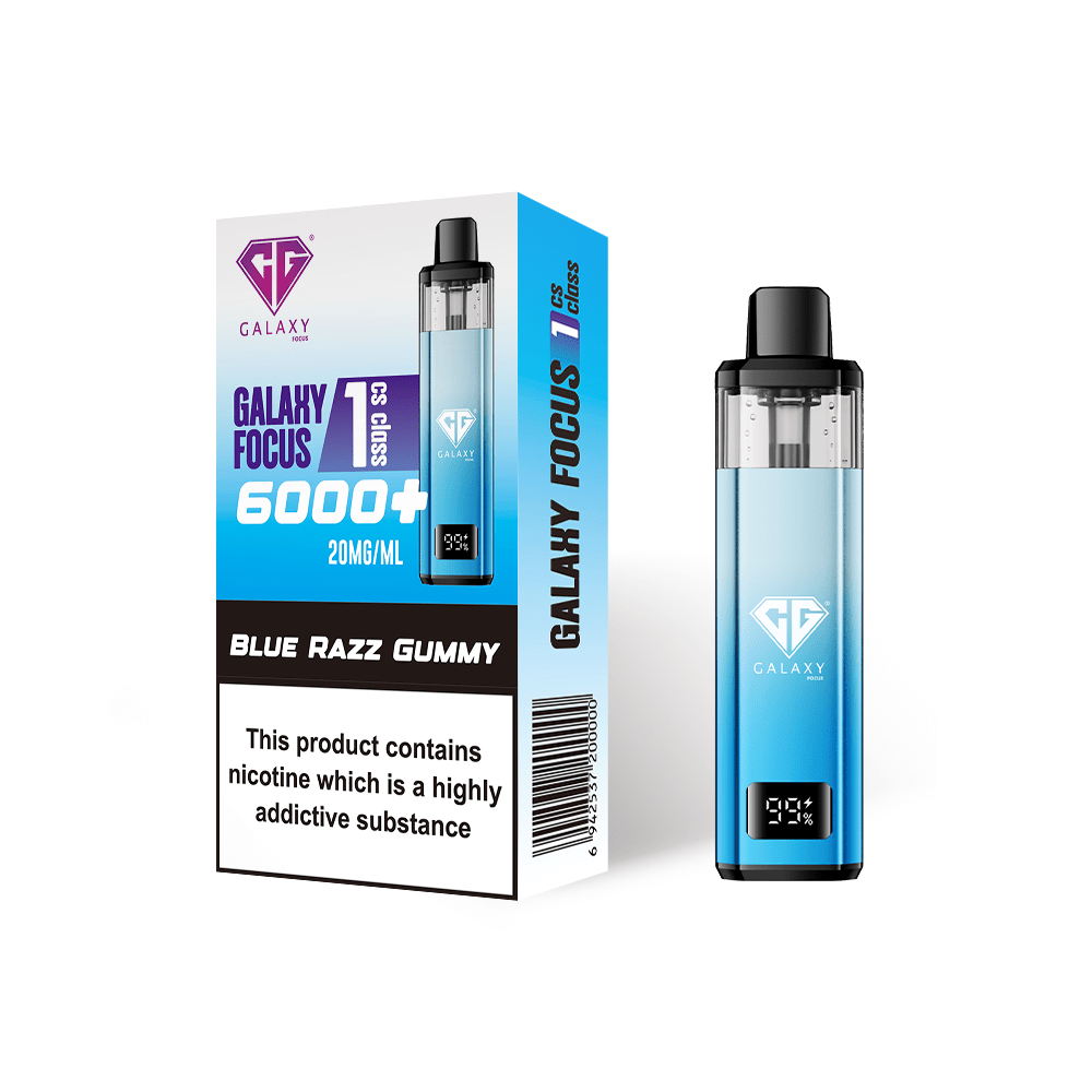 Crystal Galaxy Focus 6000 Prefilled Pod Vape Kit - Box of 5