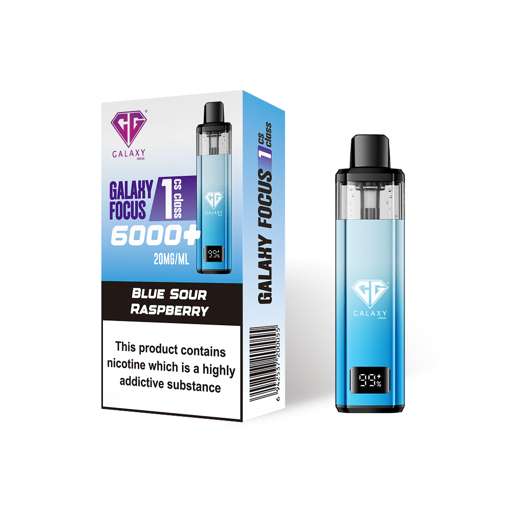 Crystal Galaxy Focus 6000 Prefilled Pod Vape Kit - Box of 5