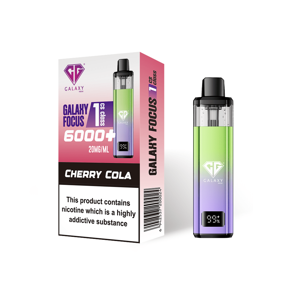 Crystal Galaxy Focus 6000 Prefilled Pod Vape Kit - Box of 5