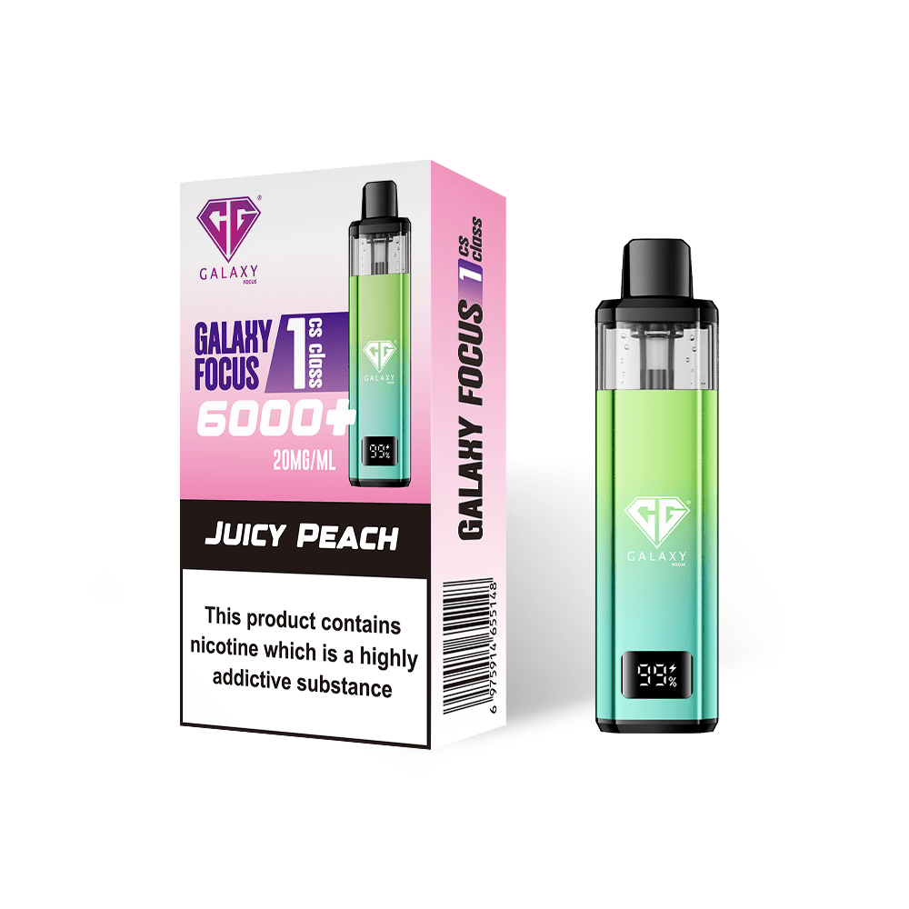 Crystal Galaxy Focus 6000 Prefilled Pod Vape Kit - Box of 5