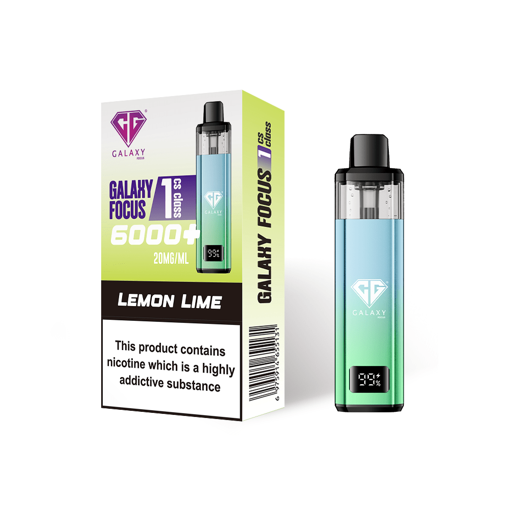 Crystal Galaxy Focus 6000 Prefilled Pod Vape Kit - Box of 5