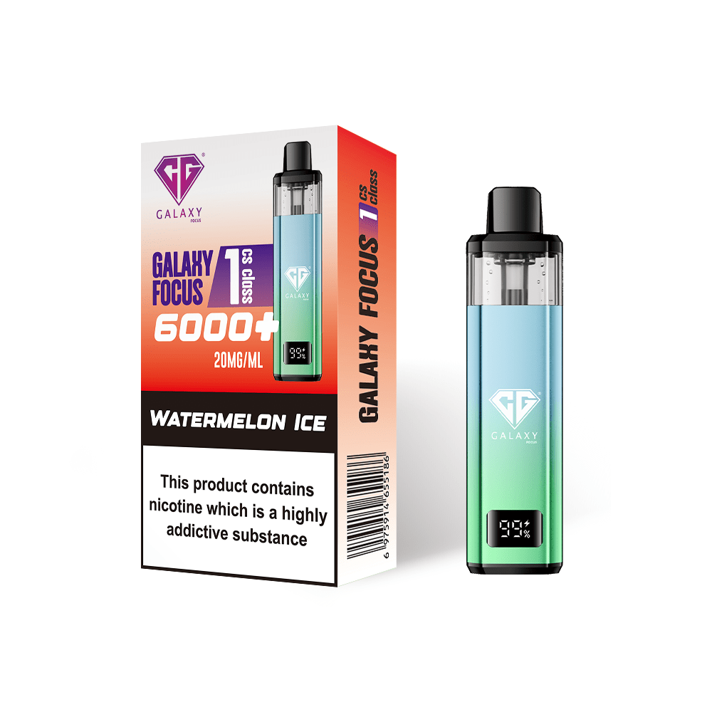 Crystal Galaxy Focus 6000 Prefilled Pod Vape Kit - Box of 5