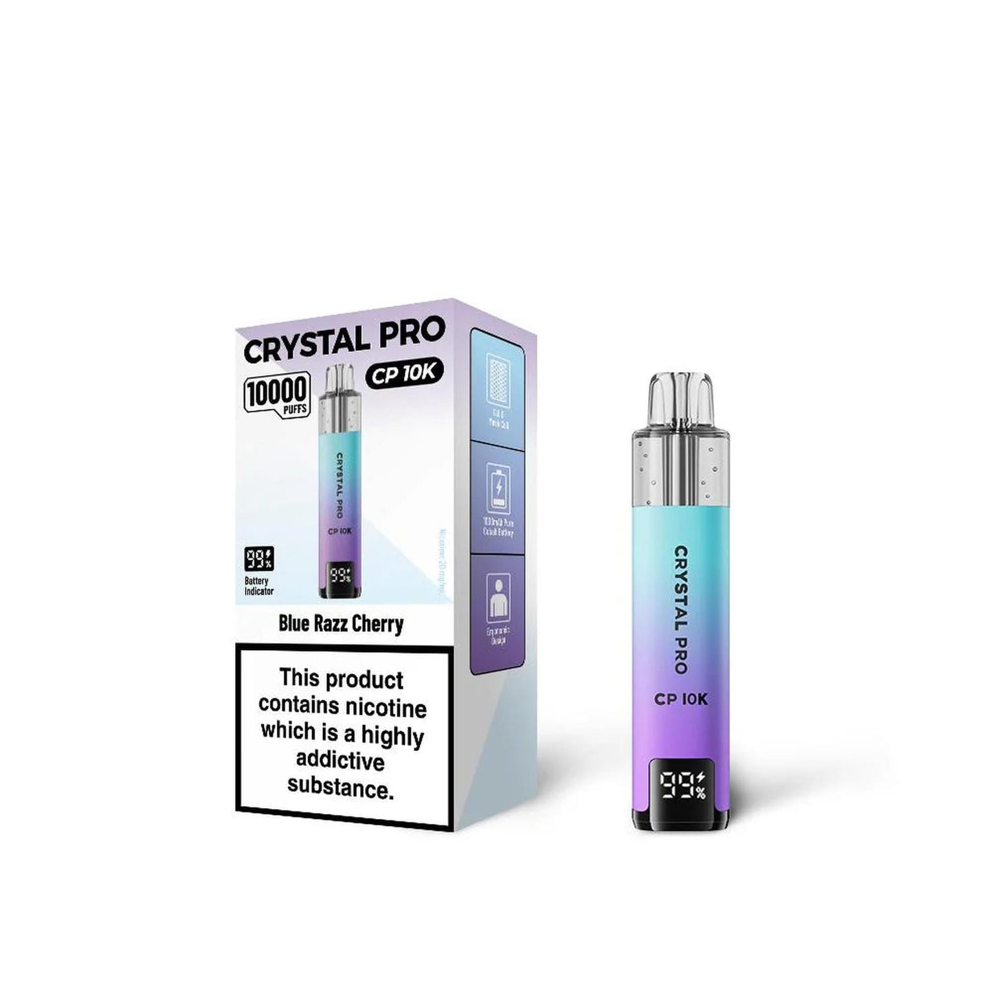 Crystal Pro 10000 (CP10K) Prefilled Pod Kit | Box of 5