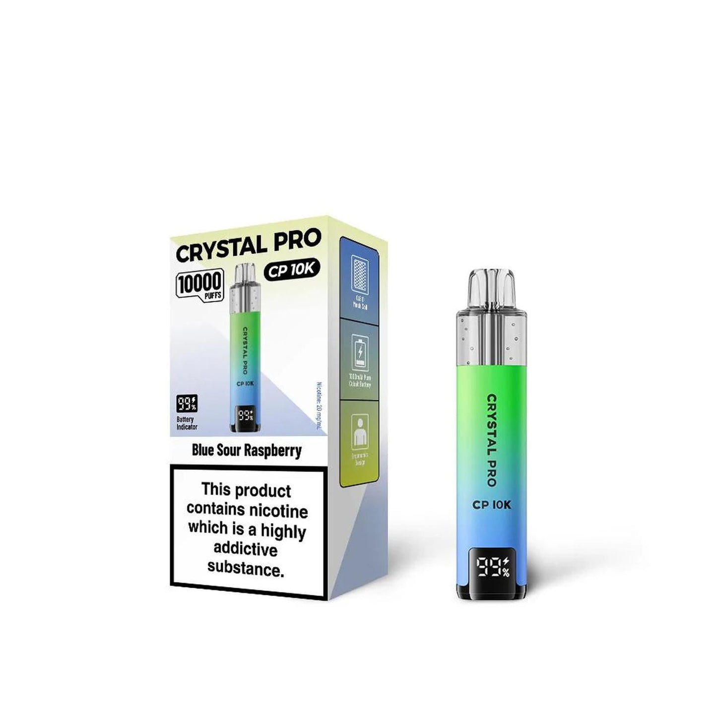 Crystal Pro 10000 (CP10K) Prefilled Pod Kit | Box of 5