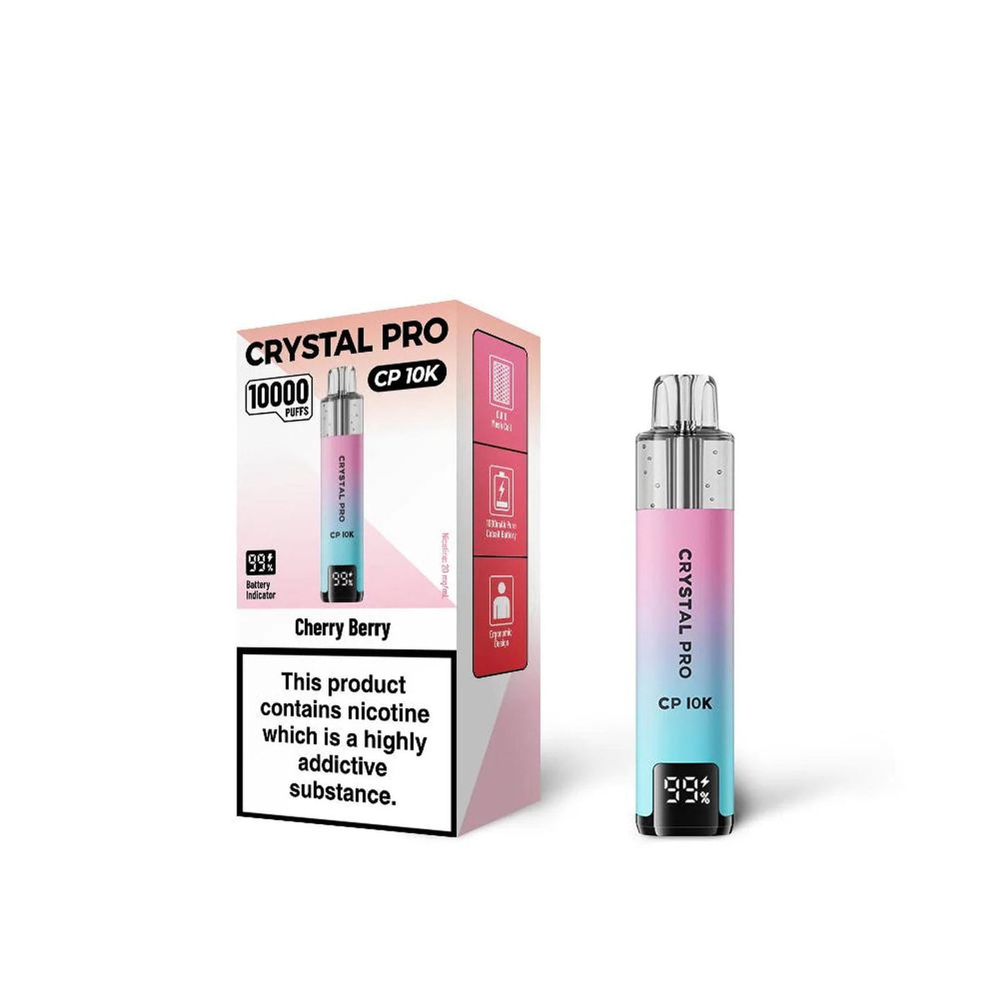 Crystal Pro 10000 (CP10K) Prefilled Pod Kit | Box of 5