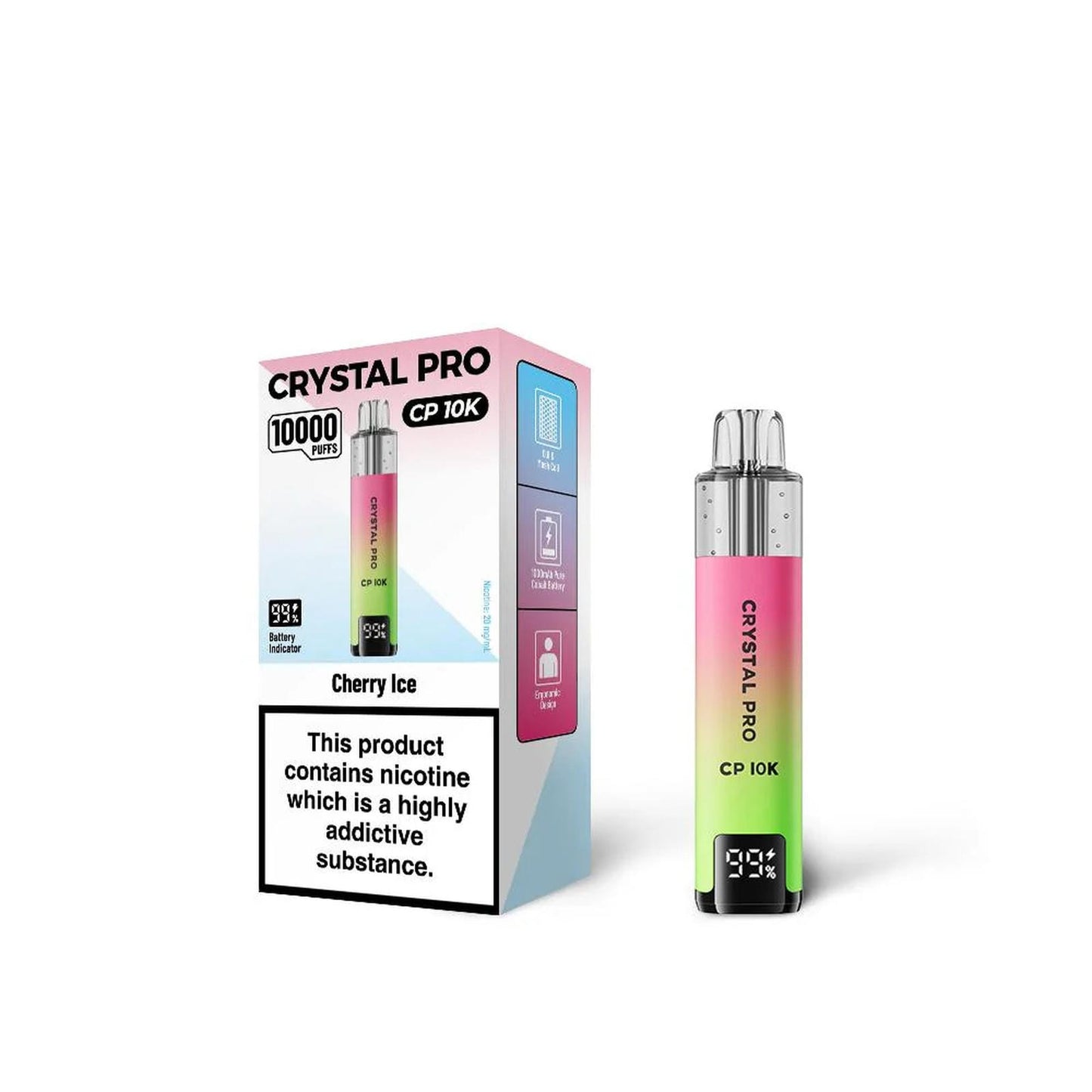 Crystal Pro 10000 (CP10K) Prefilled Pod Kit | Box of 5