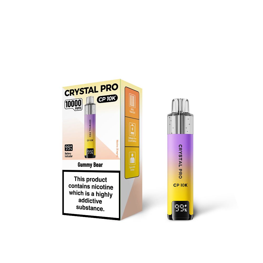 Crystal Pro 10000 (CP10K) Prefilled Pod Kit | Box of 5