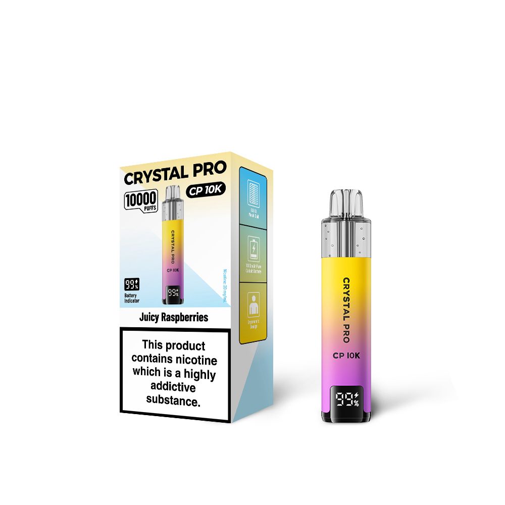Crystal Pro 10000 (CP10K) Prefilled Pod Kit | Box of 5