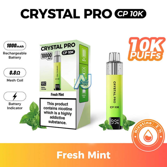 Crystal Pro CP 10K Puffs Prefilled Pod Kit