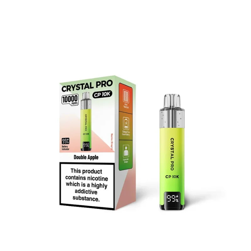 CRYSTAL PRO CP10K Puffs Prefilled Pod Vape Kit